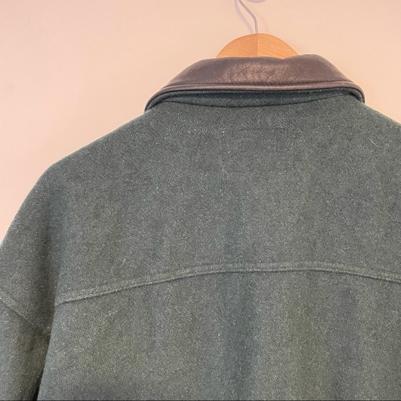 Vintage 90s Wool Roots Jacket Shacket - Picture 5 of 10